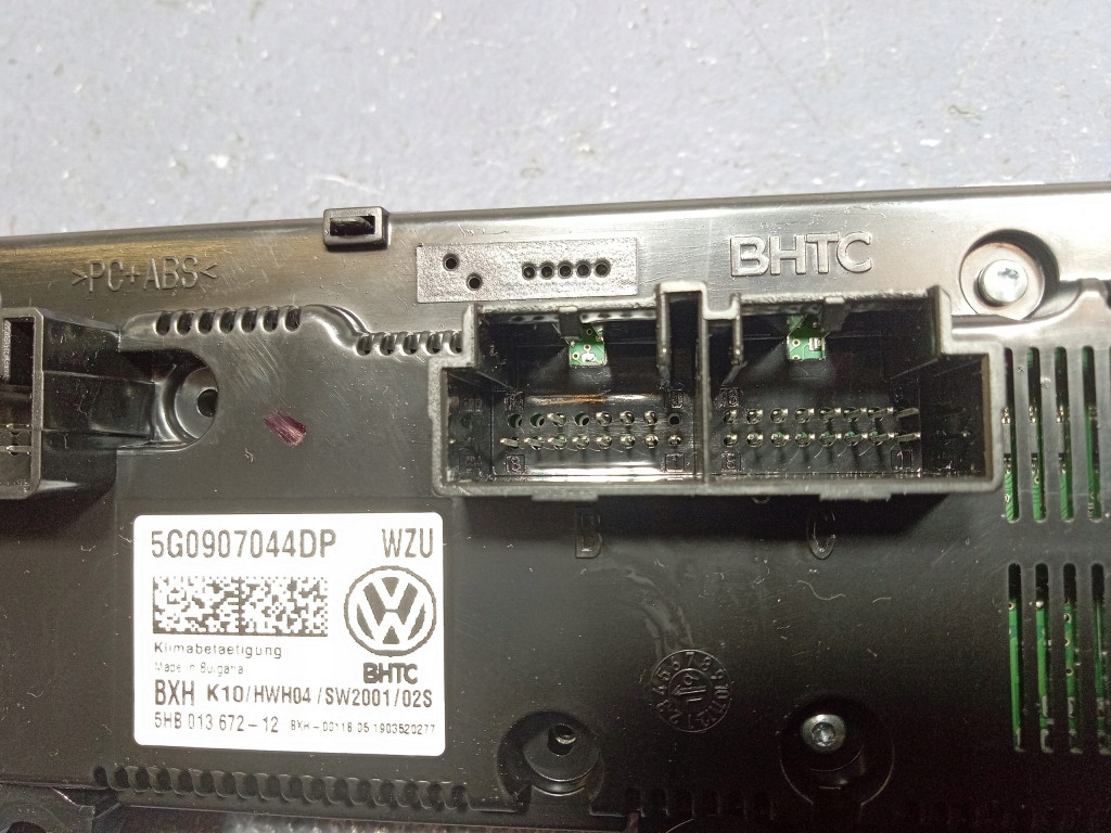 фото №6, Vw passat b8 панель переключатель кондиционера обдув 5g0907044dp