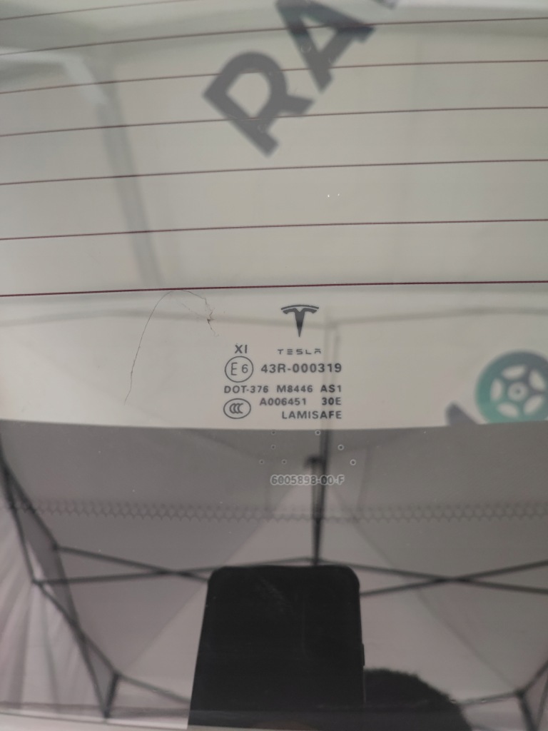 Крышка багажника задняя багажника tesla model s камера с Разборки
