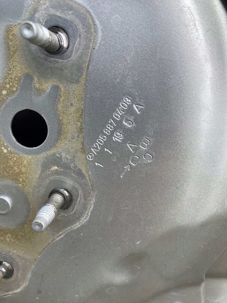 фото №13, Mercedes c w205 14-21 капот крышка перед