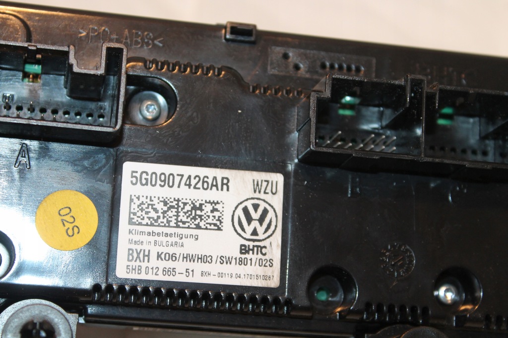 фото №14, Панель кондиционер кондиционера vw passat 7 golf vii b8