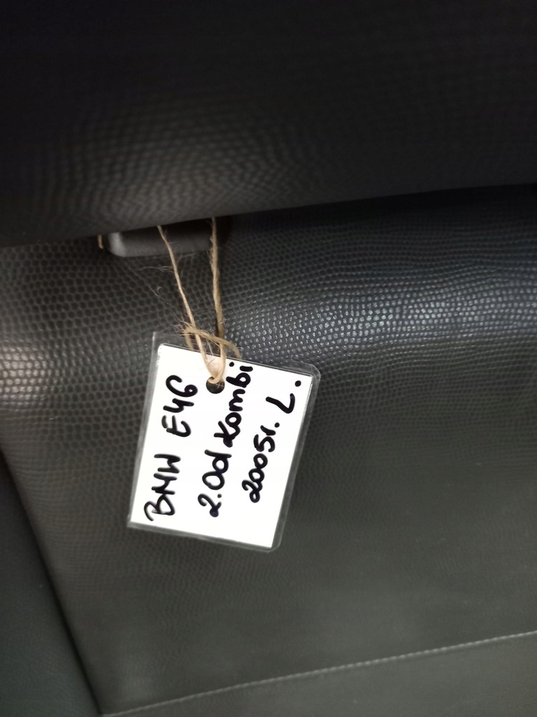 фото №5, Сиденья, заднее сиденье, обшивки bmw e46 kombi кожа