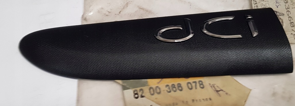 фото №1, Nowa оригинальная молдинг левая эмблема dci renault modus оригинальный номер 8200366078