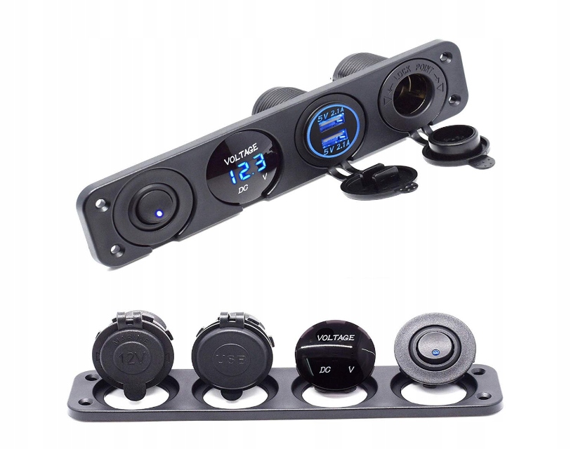 фото №1, Maso панель перемикача зарядний пристрій 4 w 1