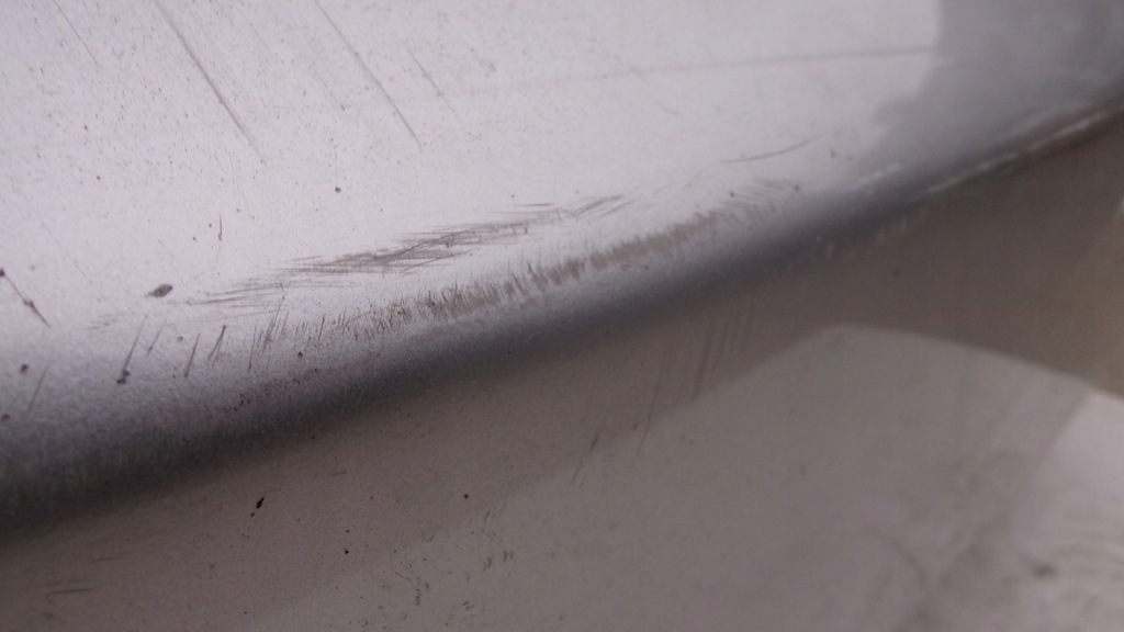 Бампер задній задня audi a5 8t8 сріблястий bez номера Оригінал