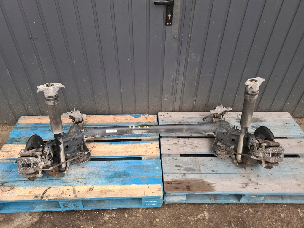 фото №1, Балка задняя подвеска oś opel astra k hb