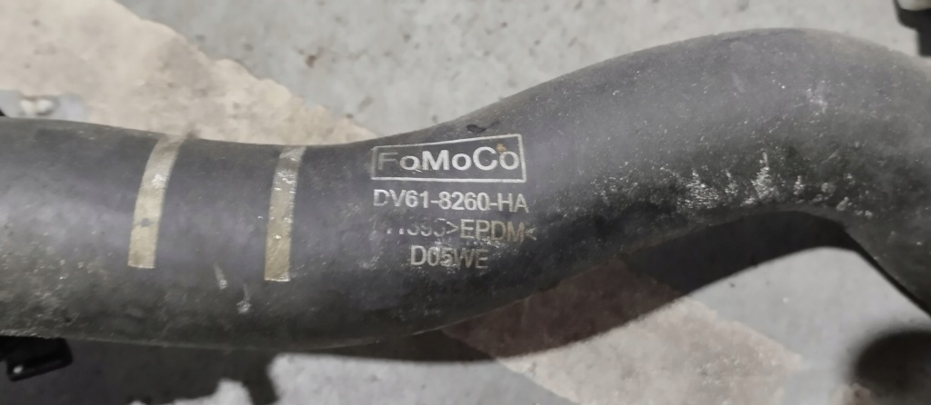 фото №3, Wąż труба шланг wody ford tourneo connect mk2 dv618260