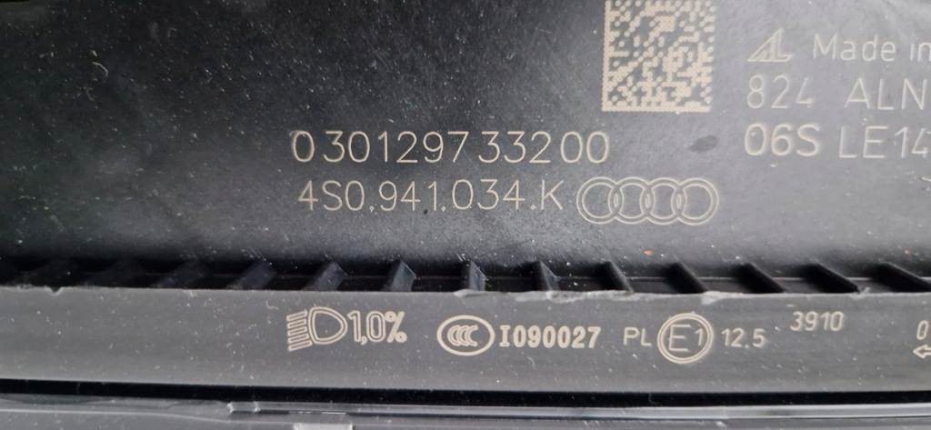 фото №7, Audi r8 4s full led matrix комплектная лампа передняя правая