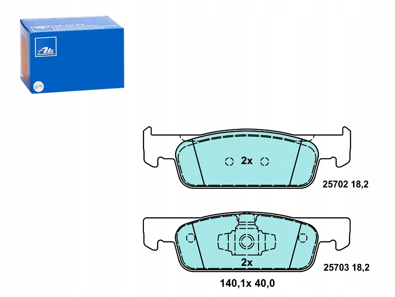 фото №1, Тормозные колодки тормозные керамические перед dacia logan ii logan mcv ii sandero