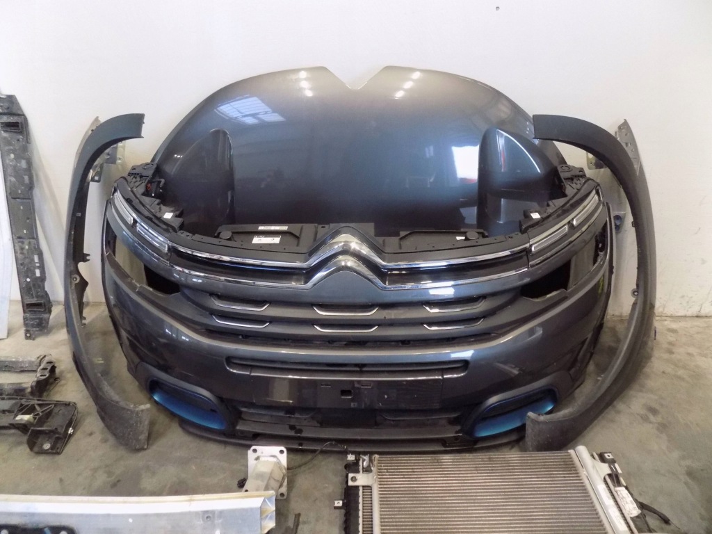фото №5, Citroen c5 aircross 2017 - капот бампер kompletny перед лак : evl