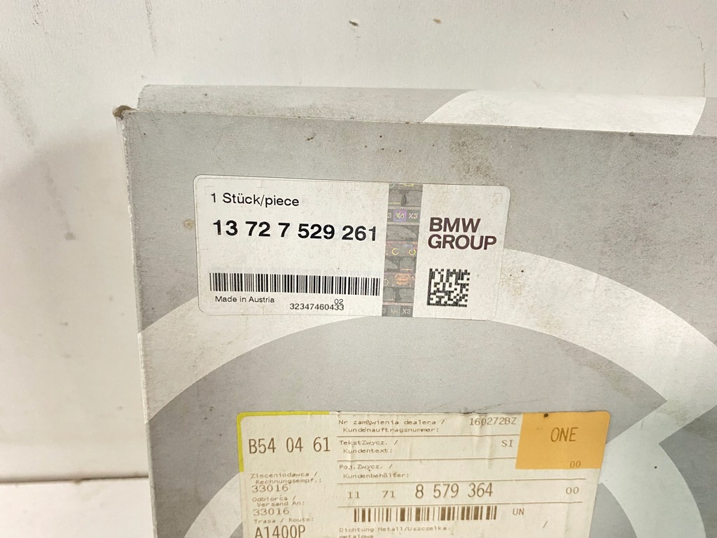 фото №3, Новий aso фільтр повітря mini cooper one r50 r52 бензин