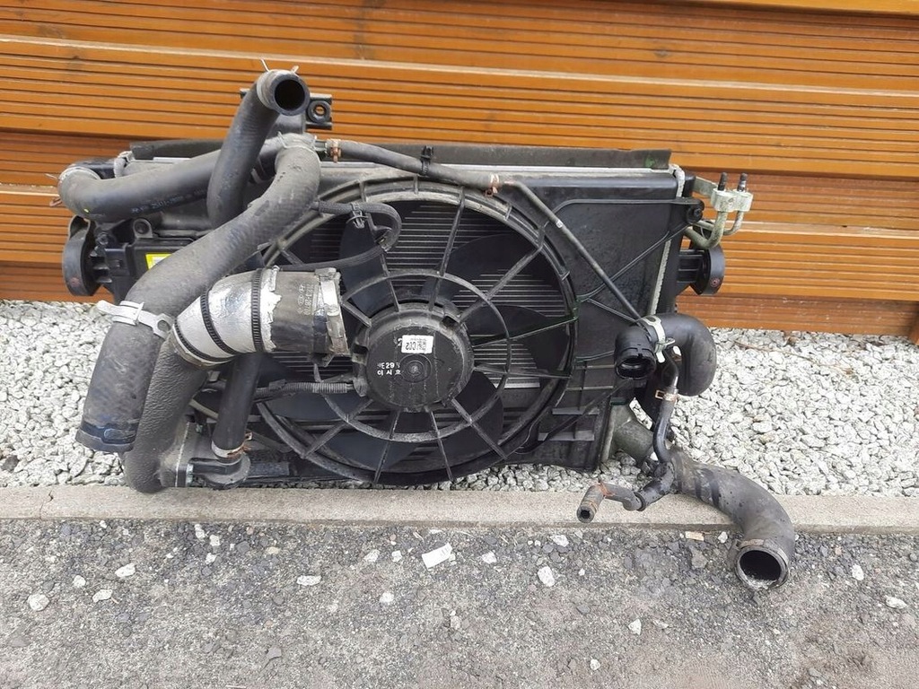 фото №6, Радіатор радіатор вентилятор вентилятор hyundai kona 1.6 t-gdi