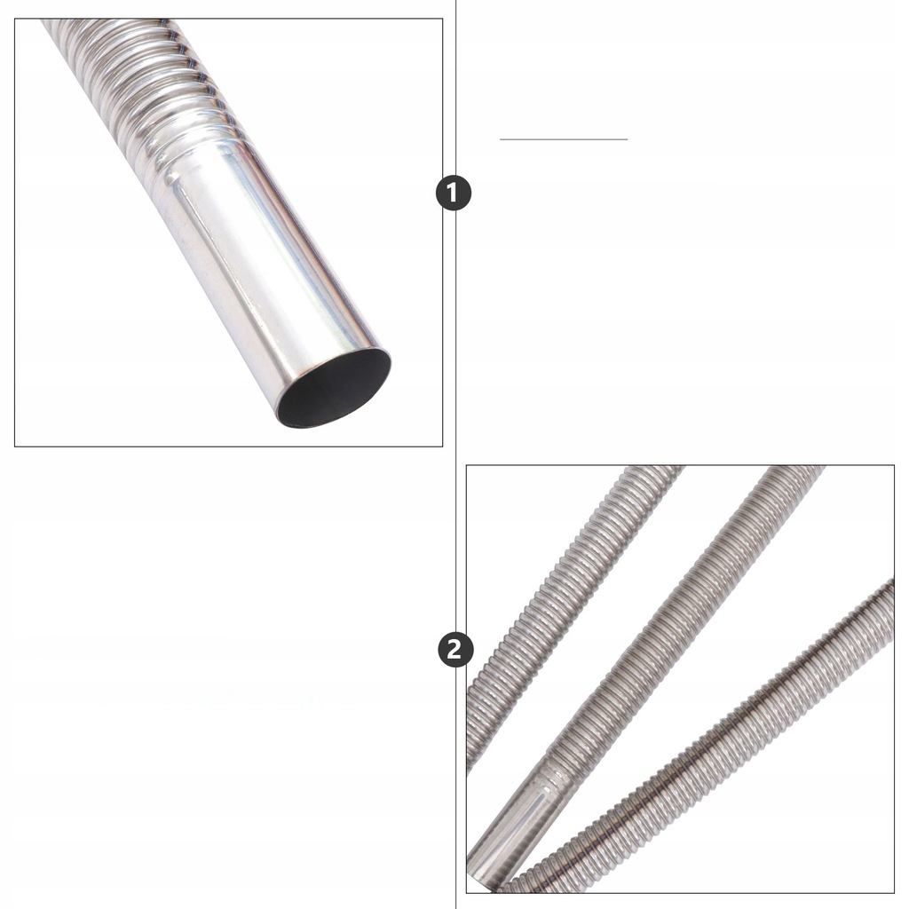 фото №11, Труба вихлопна срібляста 120x2,5cm