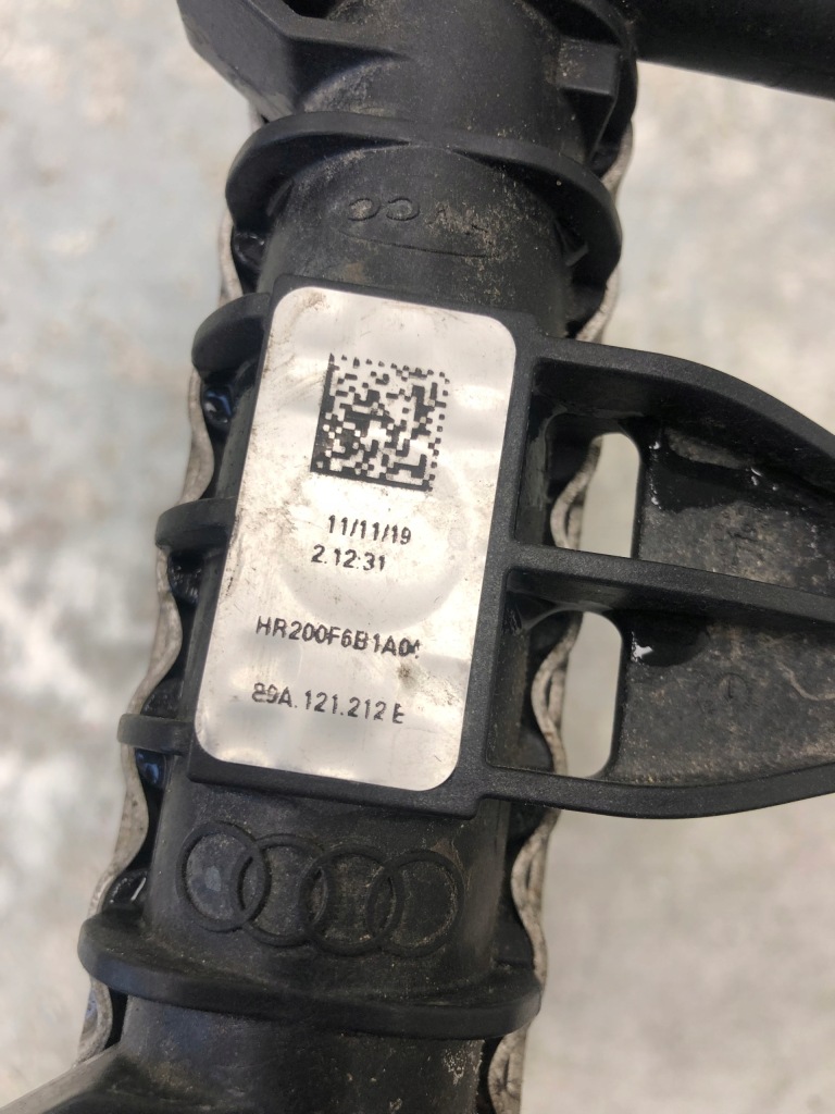 Audi q5 2 80a дополнительная радиатор воды 80a121212e Цена