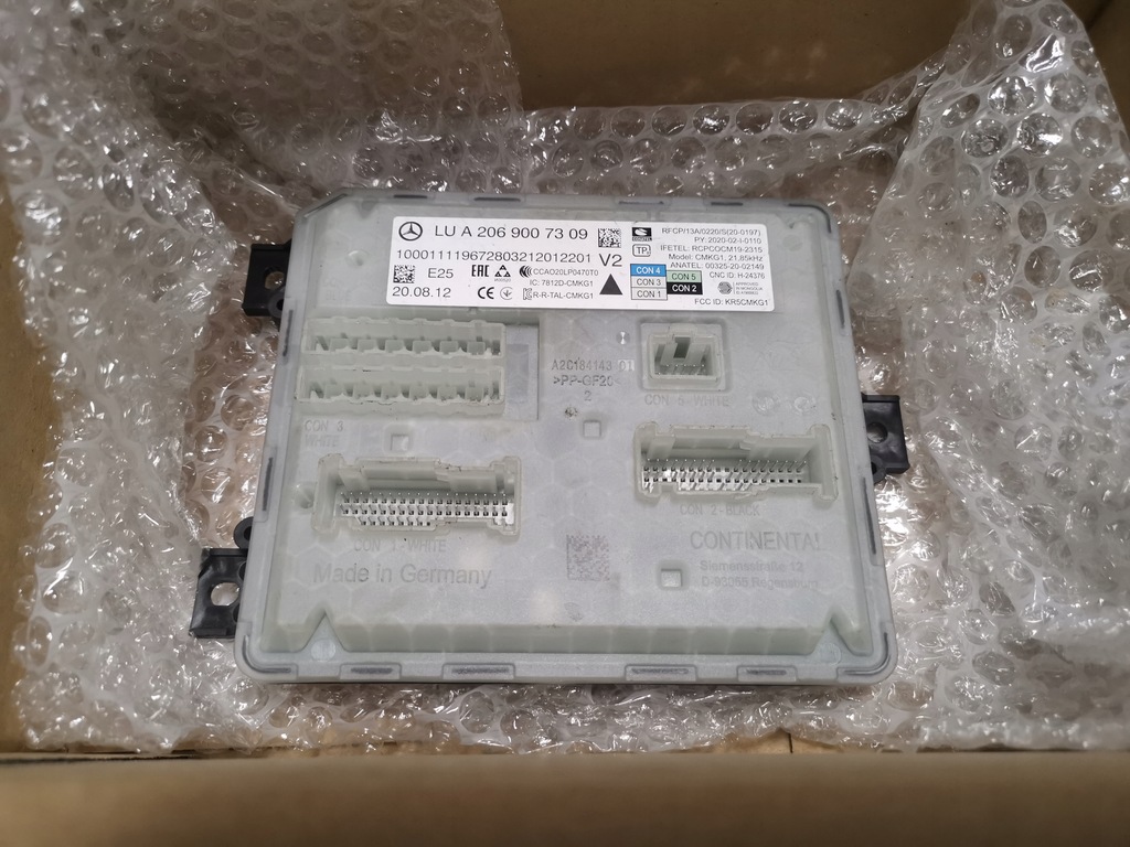 фото №1, Модуль комфорта зажигания mercedes c klasa w206 новый