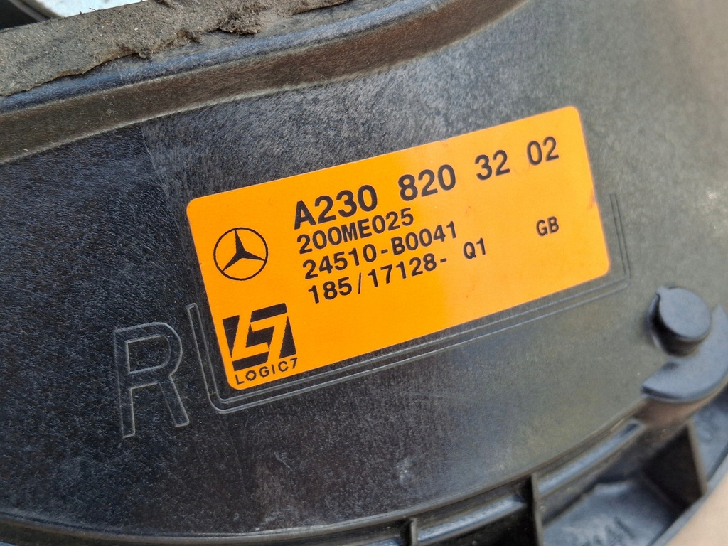 фото №8, Mercedes sl r230 динамік динаміки logic7 a2308203202