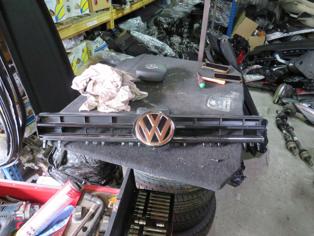 фото №1, Решітка радіатора решітка радіатора 5g0853653 vw golf 7 vii