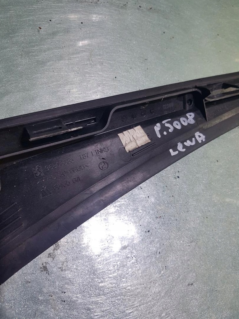 фото №7, Молдинг czyby лобовое правая левая peugeot 5008 i