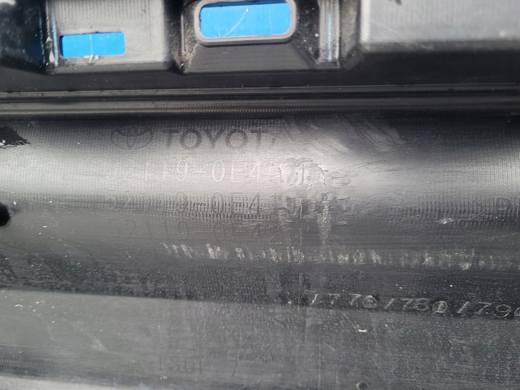 фото №14, Toyota highlander 19- 2019- бампер передній перед 52119-0e400