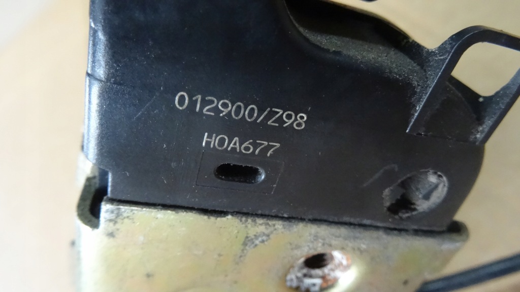 фото №6, Renault vel satis замок двері правий перед 4 pin