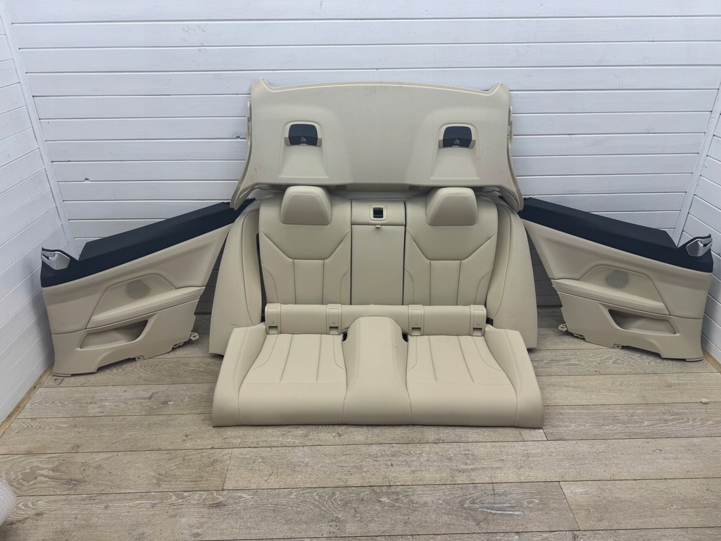 фото №11, Bmw 4 g22 sport сидіння заднє сидіння обшивки комплект підігрів пам'ять сидіння шкіра