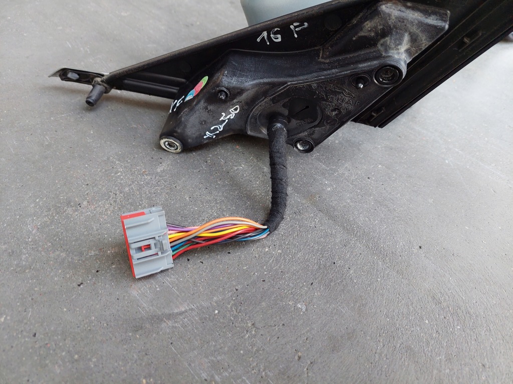 фото №10, Зеркало левая 18 pin jaguar xf x250 mee