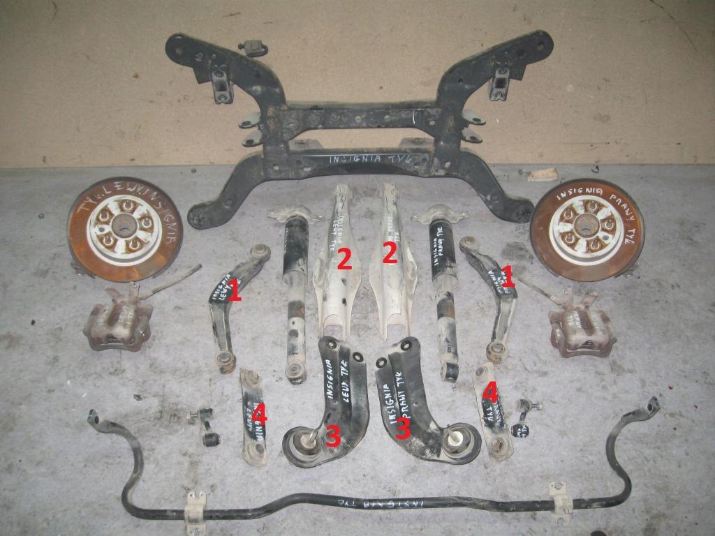 фото №1, Важіль підвіска задня opel insignia