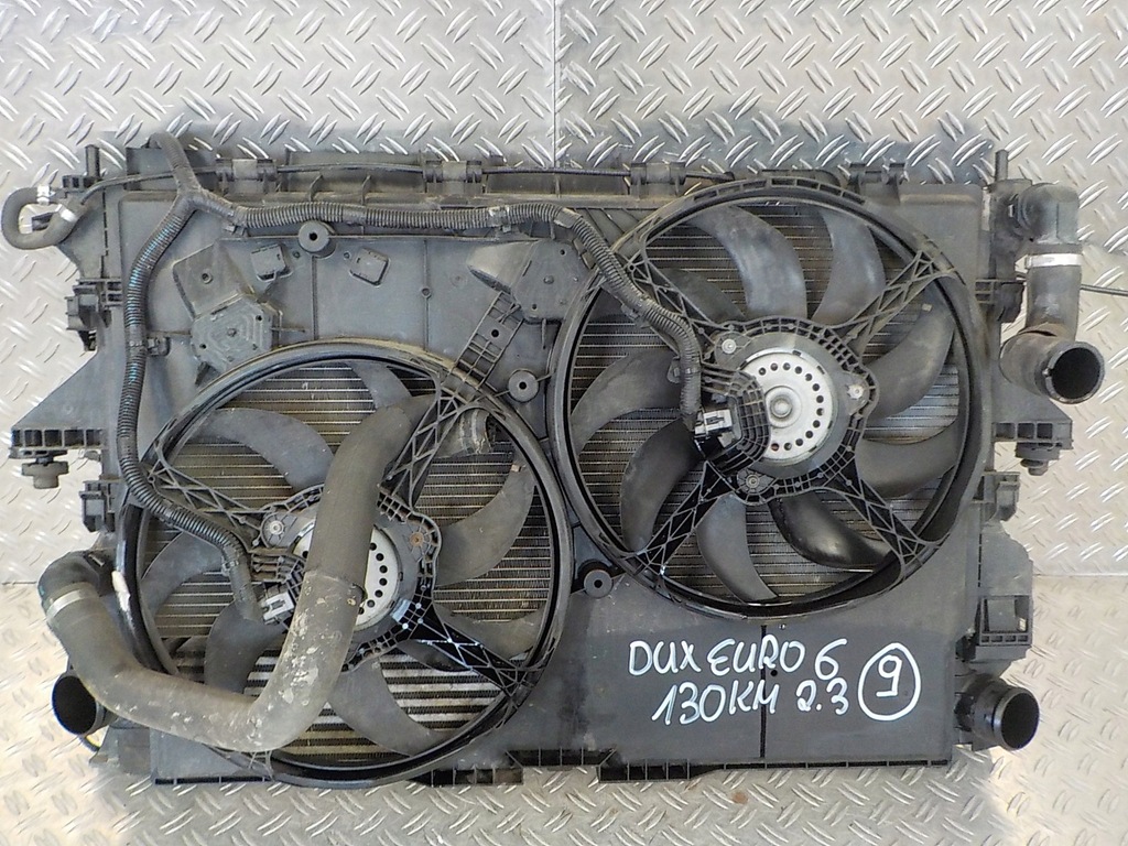 фото №1, Ducato 2.3 радіатор комплект радіатор