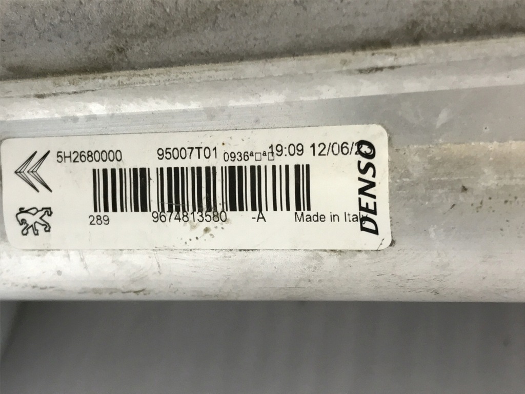 фото №11, Citroen c3 ii peugeot 207 208 радіатор кондиціонера 9674813580