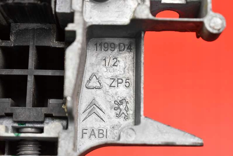 фото №12, Ручка права перед передня kddc 9680168580 citroen berlingo 2 ii 08-12