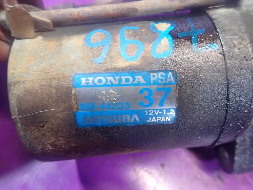 фото №5, Honda stream 00-03 1.7 125km стартер sm-44233 9 зубьев