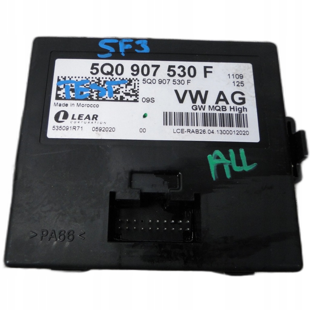 фото №1, Модуль шлюз seat leon iii 5f 5f0 5q0907530f