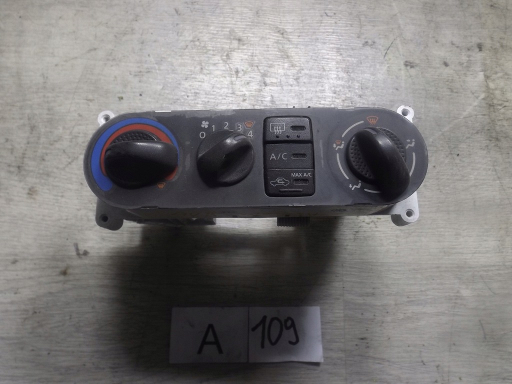 фото №1, Панель управление вентиляция кондиционера nissan almera