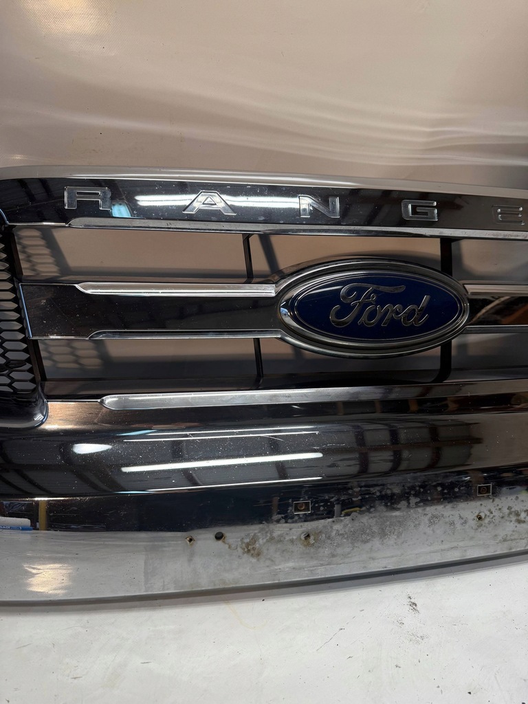 фото №3, Ford ranger iii lift iv решітка радіатора решітка радіатора хром бампер перед передня