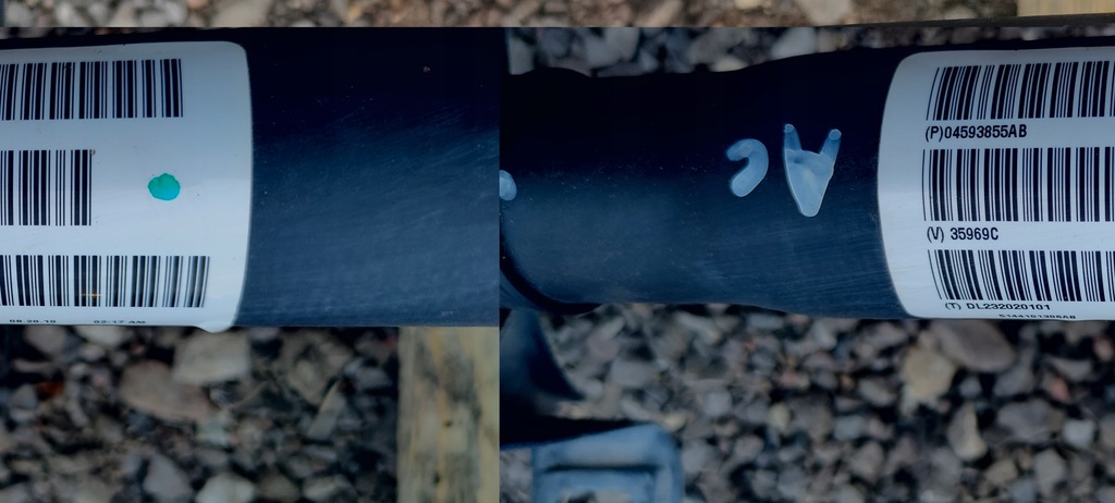 фото №9, Wał привідний dodge challenger 5.7 2011 - 2014