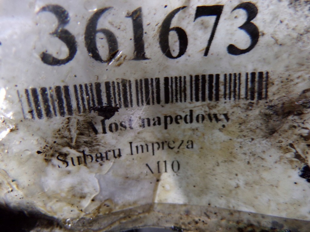 фото №8, Subaru impreza gc i 2.0 бензин 116 km міст привідний диференціал диференціал