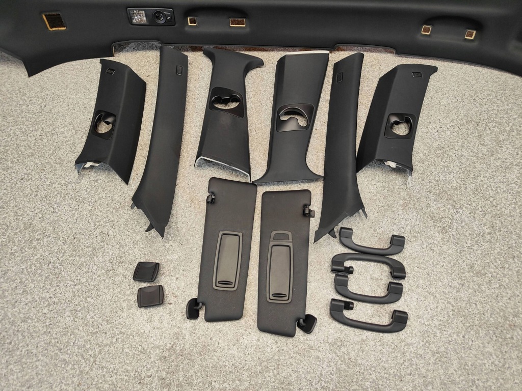 фото №8, Bmw x5 e70 стеля панорама czarna m набір 8037341 комплект