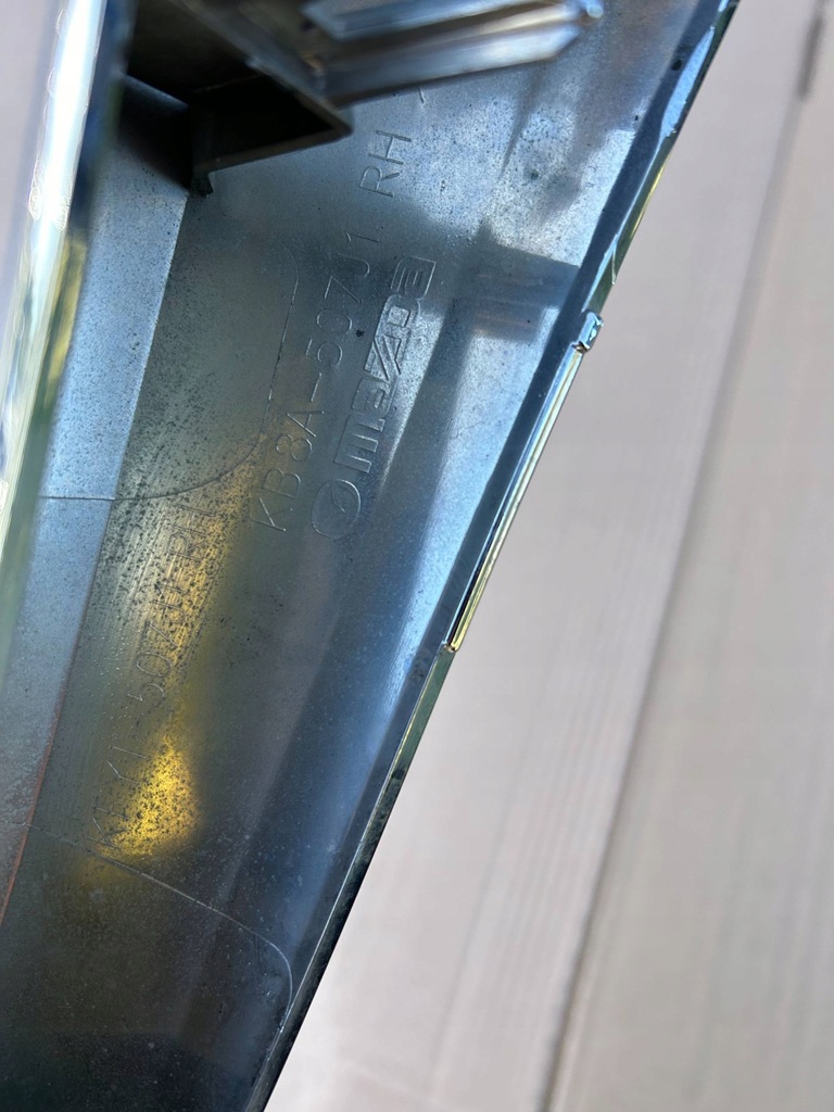 фото №9, Mazda cx-5 ii 2017-2022 молдинг хром решетка правая перед kb8a507j1