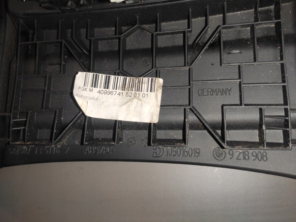 фото №14, Bmw 3 f30 f31 f34 f20 f21 защита консоли центральной решётка обдув задняя bdb
