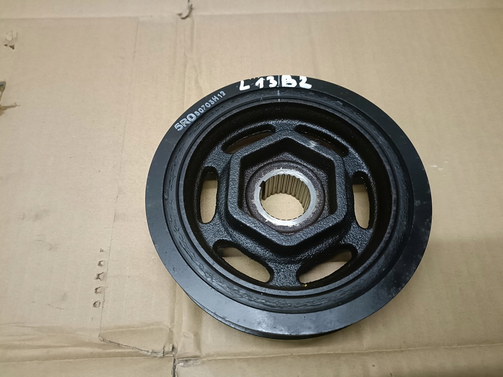 фото №1, Honda jazz 1.2 l13b2 8-15 шкив коленчатого вала