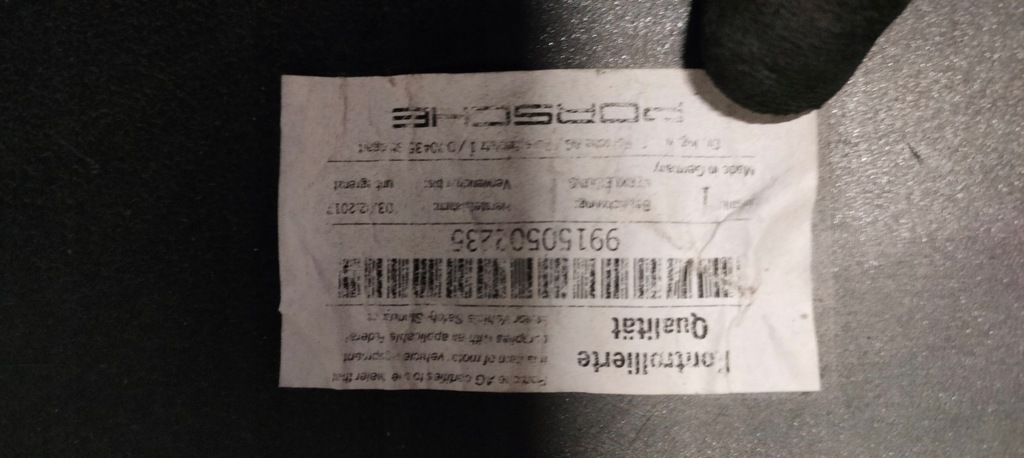 фото №11, Бампер перед передний porsche 911 991 c2 c2s