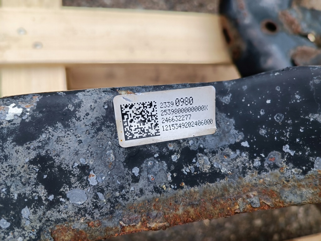 фото №9, Підрамник підрамник балка задня chevrolet camaro 2.0 3.6 2016-