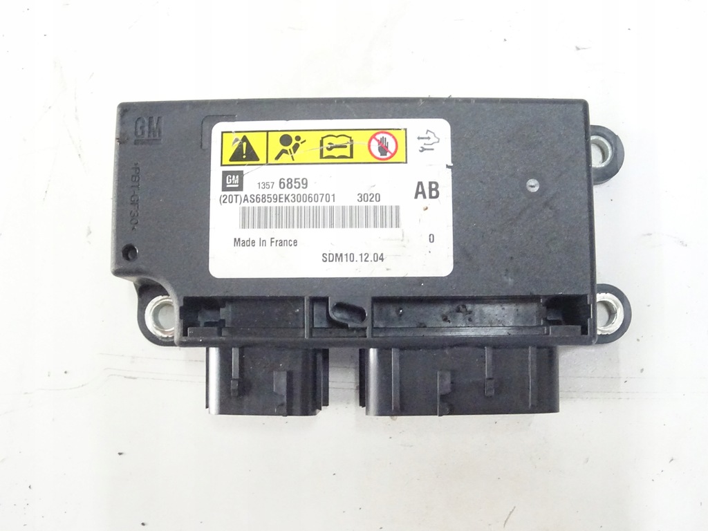 фото №1, Датчик модуль подушек подушка безопасности opel оригинальный номер 13576859