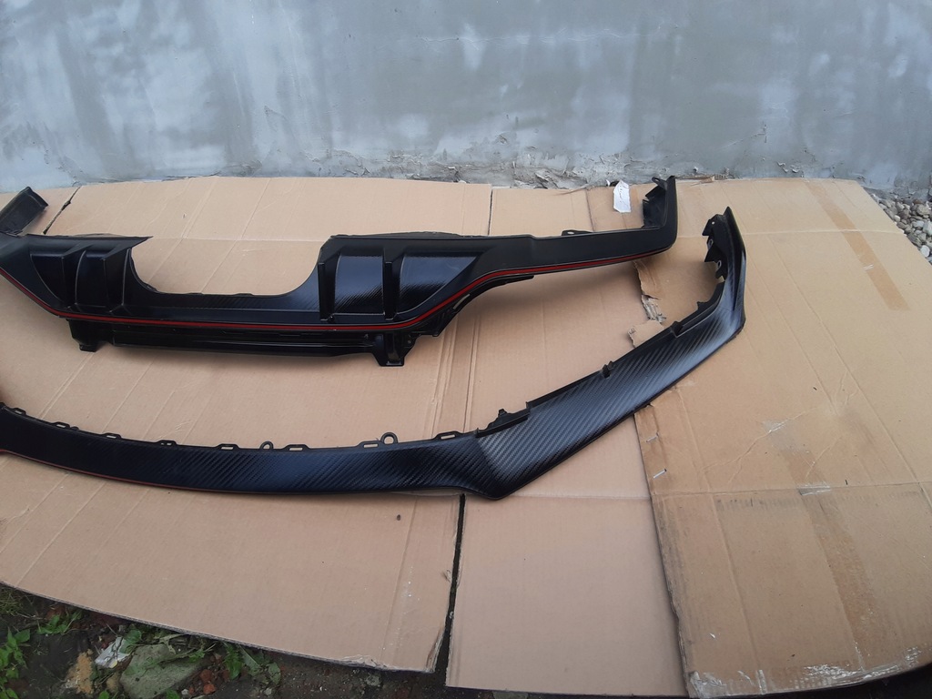 фото №5, Honda civic 10 x r type спойлер диффузор перед задняя