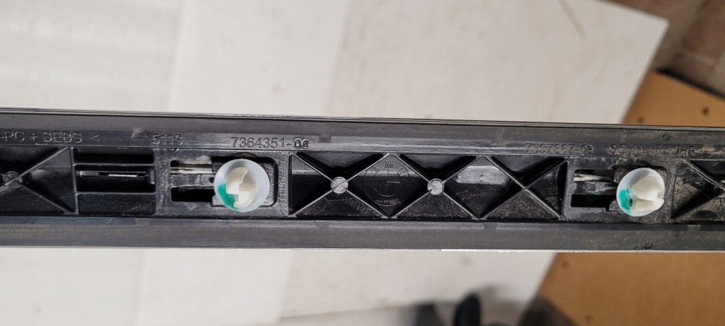 фото №10, Молдинг хром дверь левый перед bmw 7 g11 g12 7364351