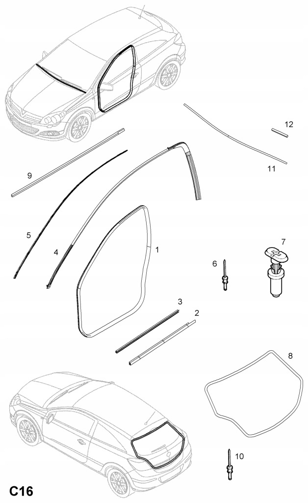 Купить 93183618 оригинал opel прокладка opel astra h