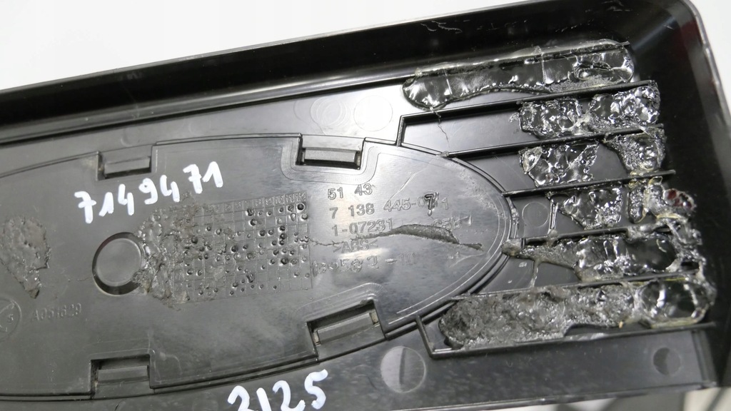 фото №5, Mini r55 r56 r60 r61 педаль газу підніжка накладка гальма 7149471