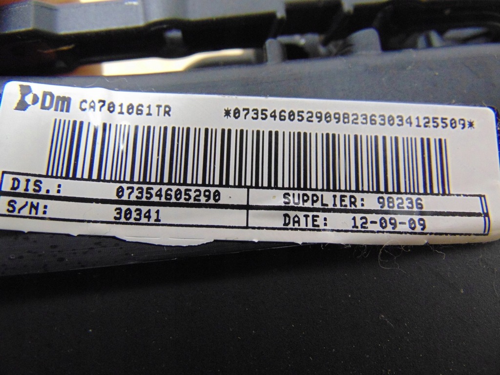 фото №13, Подушка подушка безпеки водія citroen nemo 07354605290