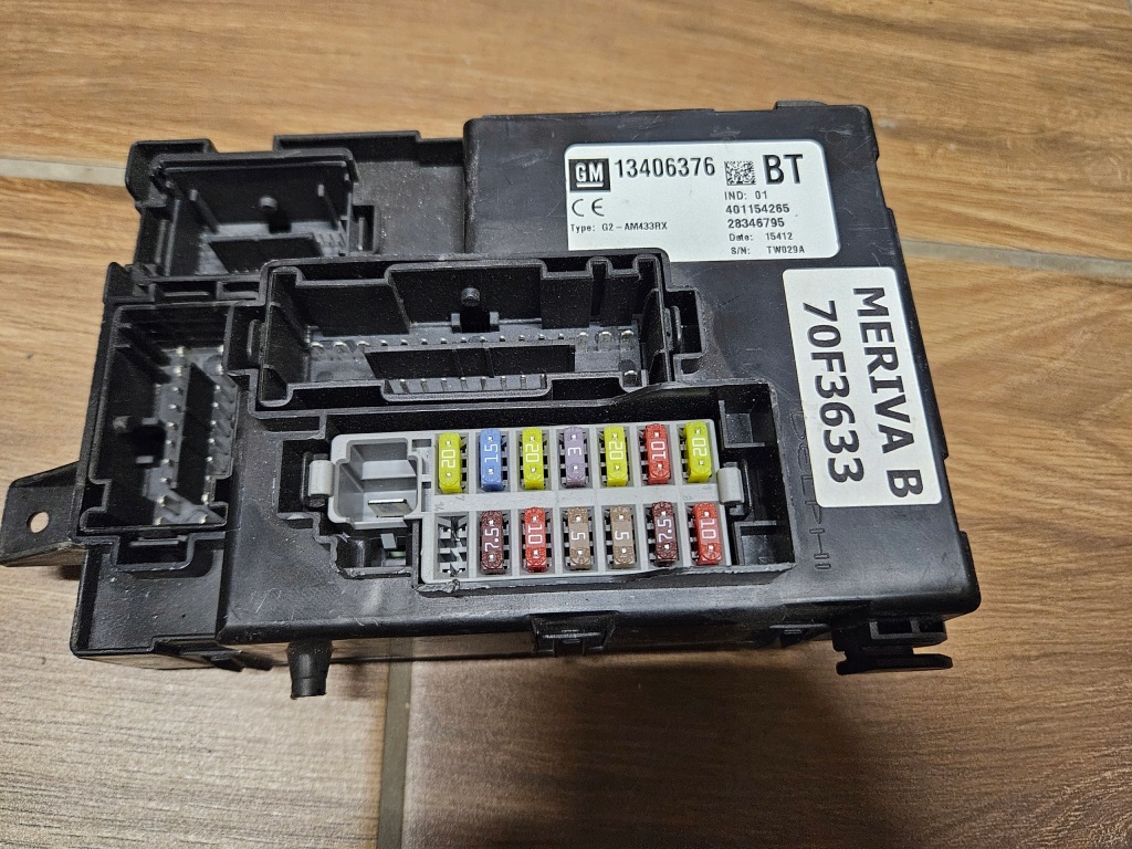 фото №1, Модуль комфорта opel meriva b 13406376 bt