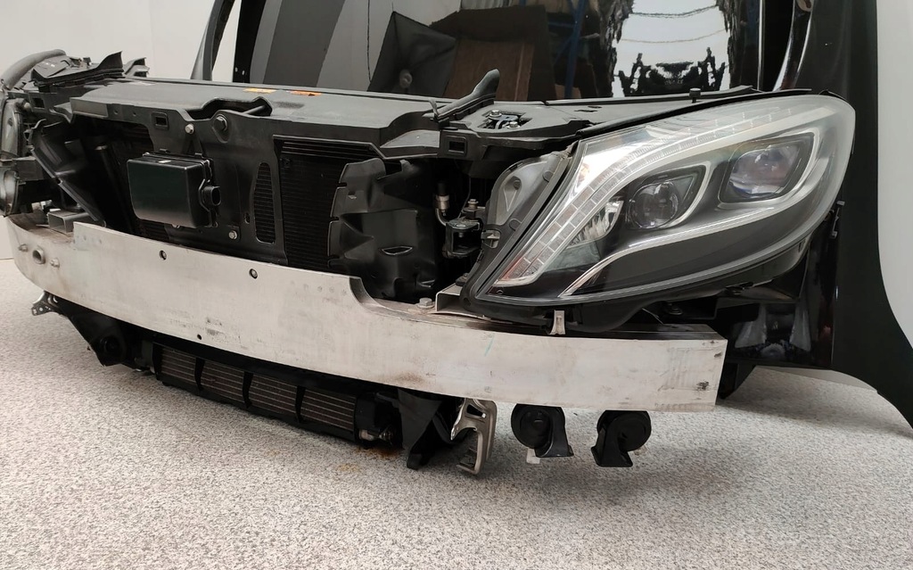 фото №9, Mercedes w222 222 amg бампер pas лампы ils капот крылья радиатор