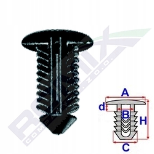 фото №2, Клипса обивка do nissan primastar